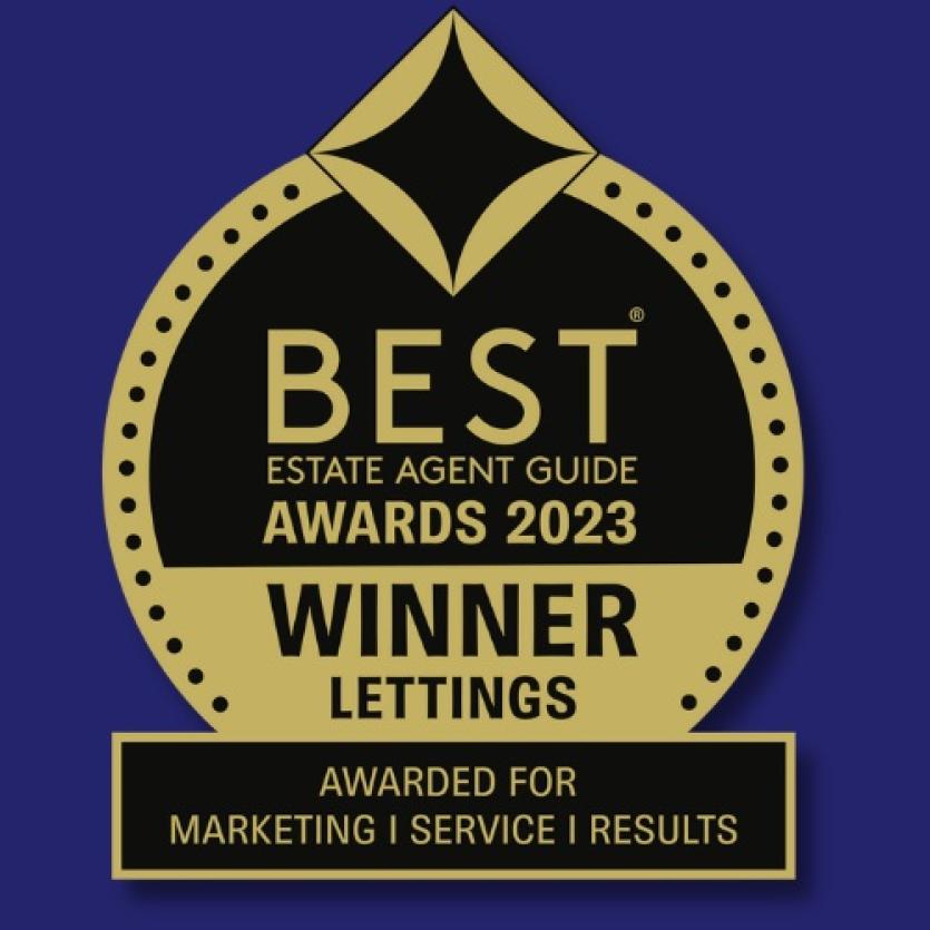 Leaders awarded Gold for Lettings at 2023 Best Estate Agent Awards